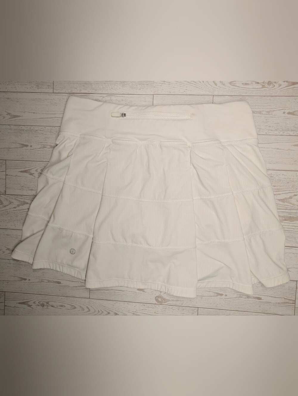 Lululemon Pace Rival Skirt 4 Tall white